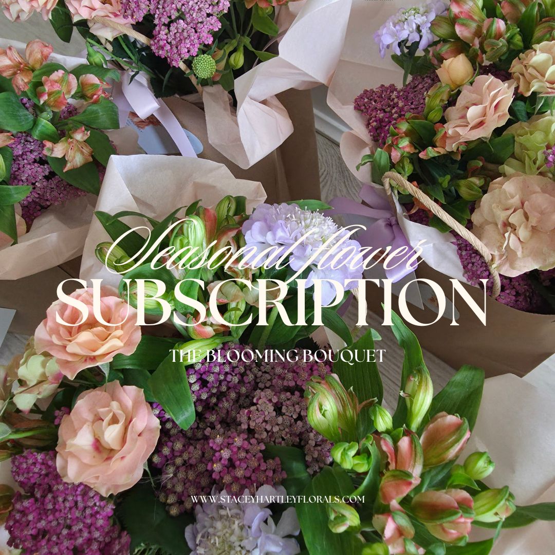 Seasonal flower subscription - £50